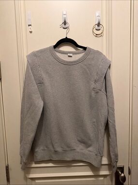 Men's Crewneck Sweatshirt in Light Gray